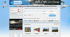 Desktop Screenshot of myhotels.ge