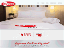 Tablet Screenshot of myhotels.com.my